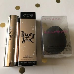 Ciate London Dewy Stix & Illuminati Beauty Sponge
